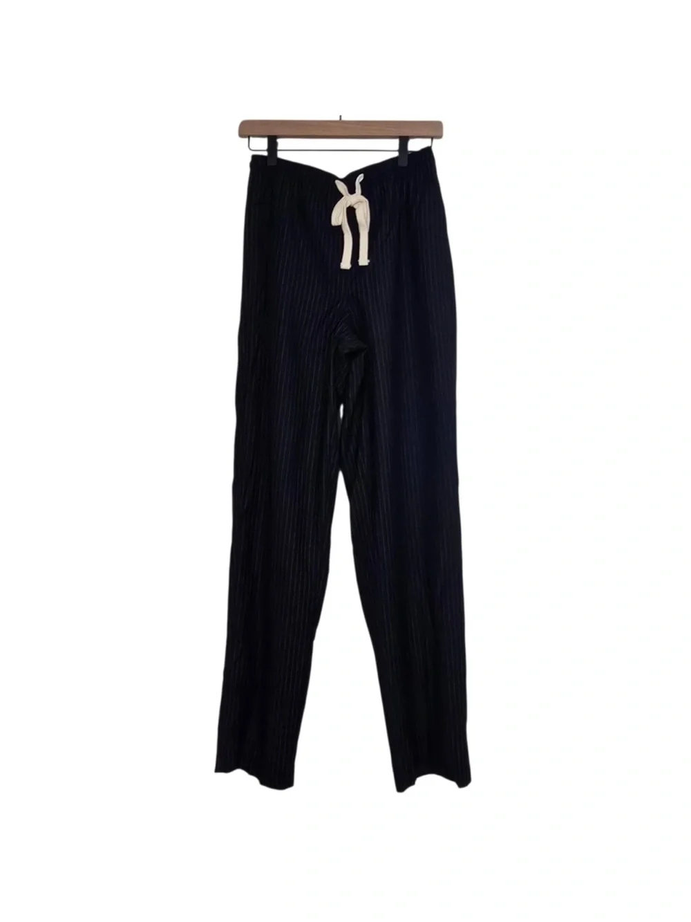J. Crew Tollegno 1900 Brushed Italian Wool Pinstriped Straight Leg Pants,14